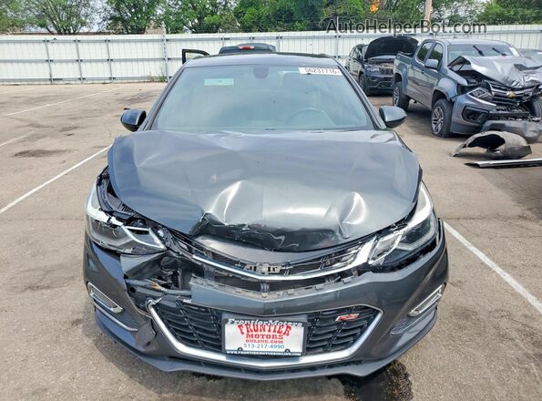 3G1BF6SM0JS601874 2018 CHEVROLET CRUZE Gray Widok z przodu
