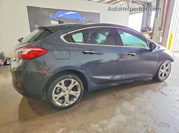 3G1BF6SM0JS608663 2018 CHEVROLET CRUZE Угольный Задняя правая четверть
