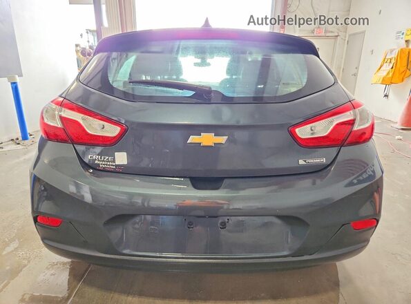 3G1BF6SM0JS608663 2018 CHEVROLET CRUZE Угольный Вид сзади