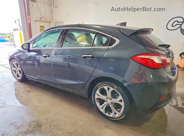 3G1BF6SM0JS608663 2018 CHEVROLET CRUZE Угольный Задняя левая четверть