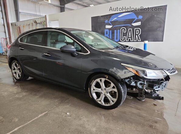 3G1BF6SM0JS608663 2018 CHEVROLET CRUZE Угольный 