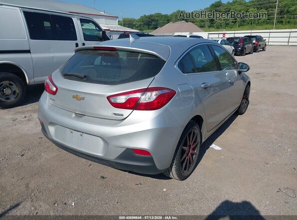3G1BF6SM0JS639296 2018 CHEVROLET CRUZE Silver Задня права чверть