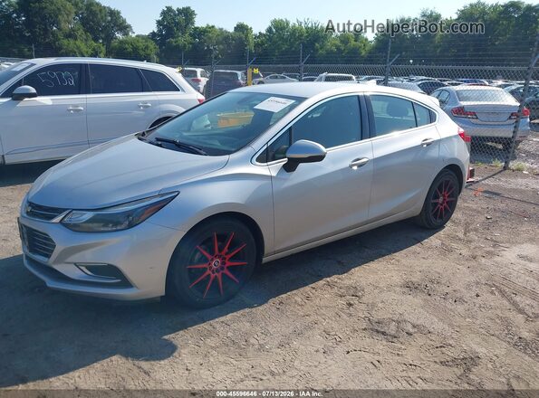 3G1BF6SM0JS639296 2018 CHEVROLET CRUZE Silver Панорамний вид салону 360°