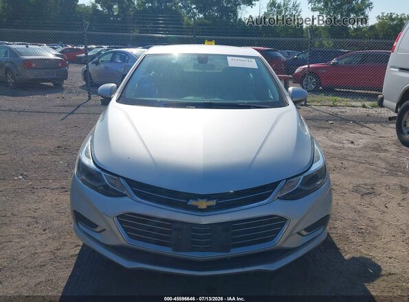3G1BF6SM0JS639296 2018 CHEVROLET CRUZE Silver Вид щитка приладів