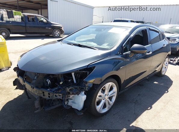 3G1BF6SM1HS599580 2017 CHEVROLET CRUZE Серый Вид спереди