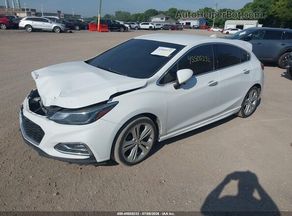 3G1BF6SM2HS578253 2017 CHEVROLET CRUZE White წინა მარცხენა ხედი სამი მეოთხედიდან