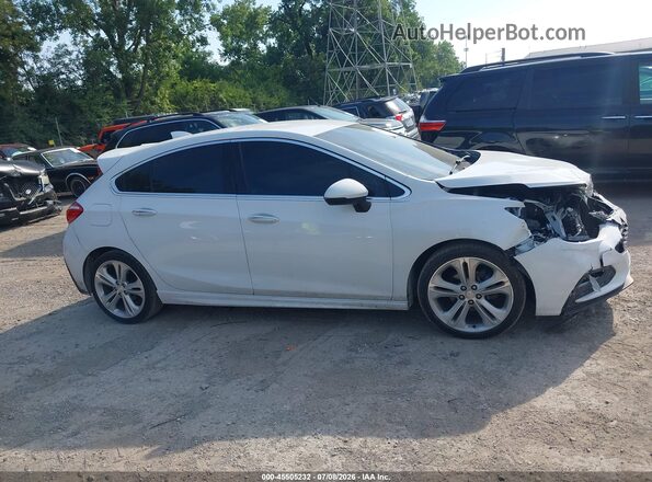 3G1BF6SM2HS578253 2017 CHEVROLET CRUZE White უკანა სალონის ხედი