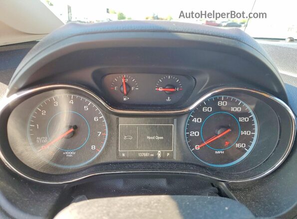 3G1BF6SM2HS589480 2017 CHEVROLET CRUZE Red Սարքավորումների վահանակի տեսք