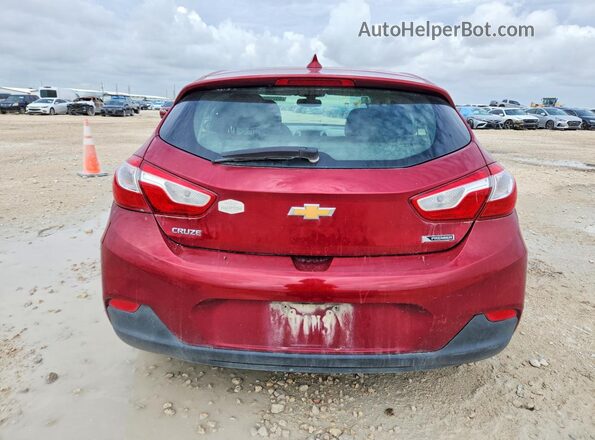 3G1BF6SM2HS604981 2017 CHEVROLET CRUZE Burgundy Rear view