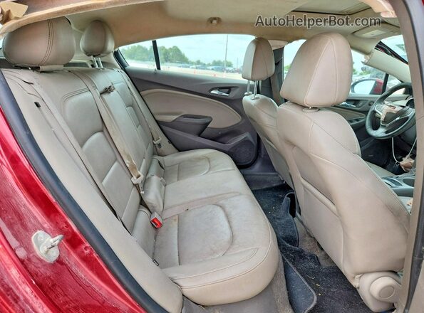 3G1BF6SM2HS604981 2017 CHEVROLET CRUZE Burgundy Rear seats view