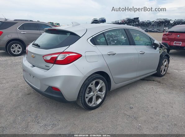 3G1BF6SM2JS638859 2018 CHEVROLET CRUZE Silver Հետևի աջ