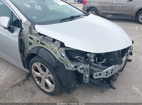 3G1BF6SM2JS638859 2018 CHEVROLET CRUZE Silver Դիմացի տեսք