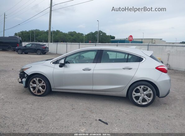 3G1BF6SM2JS638859 2018 CHEVROLET CRUZE Silver Սալոնի 360 աստիճան տեսք