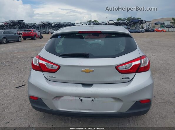 3G1BF6SM2JS638859 2018 CHEVROLET CRUZE Silver 