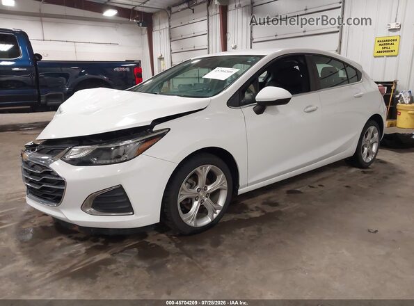 3G1BF6SM4KS552146 2019 CHEVROLET CRUZE White Front left