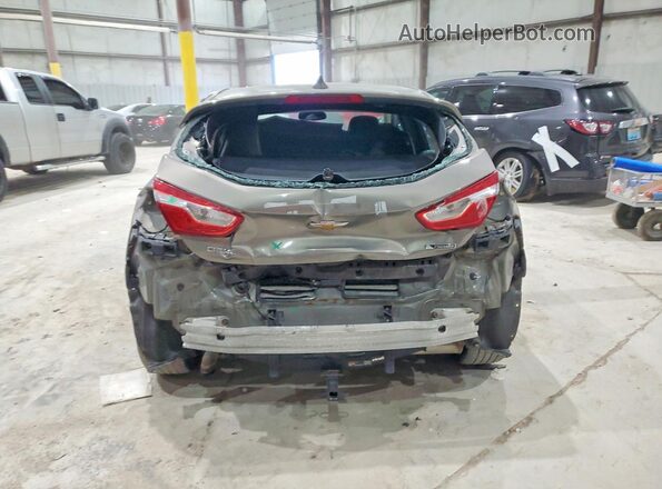3G1BF6SM6HS533736 2017 CHEVROLET CRUZE Gray Հետևի տեսք
