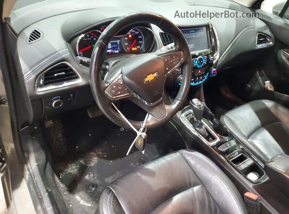 3G1BF6SM6HS533736 2017 CHEVROLET CRUZE Gray Առջևի վահանակի տեսք