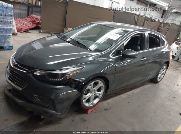 3G1BF6SM6JS617111 2018 CHEVROLET CRUZE Gray Przód lewy