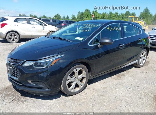 3G1BF6SM7JS609065 2018 CHEVROLET CRUZE Black წინა მარცხენა ხედი სამი მეოთხედიდან