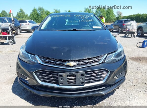 3G1BF6SM7JS609065 2018 CHEVROLET CRUZE Black ხელსაწყოთა პანელის ხედი