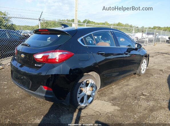 3G1BF6SM9JS539181 2018 CHEVROLET CRUZE Black Հետևի աջ
