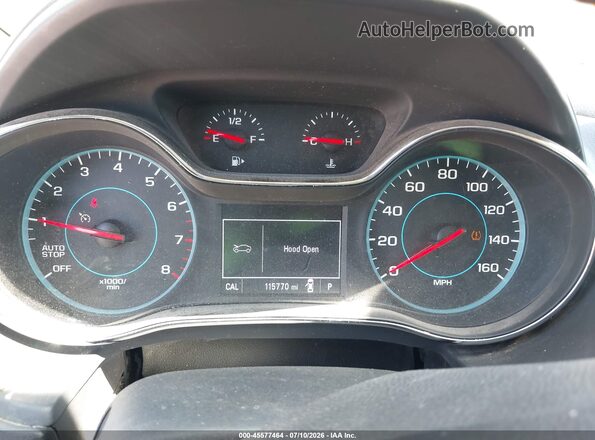 3G1BF6SMXHS522433 2017 CHEVROLET CRUZE Gray Widok tylnych siedzeń