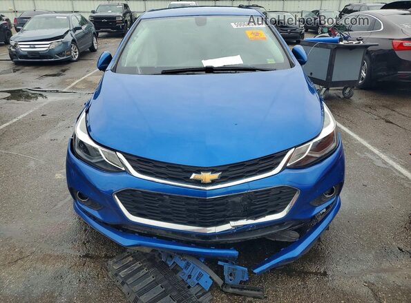 3G1BH6SE1JS653856 2018 CHEVROLET CRUZE Blue წინა ხედი