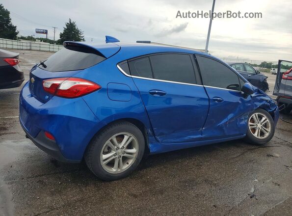 3G1BH6SE1JS653856 2018 CHEVROLET CRUZE Blue უკანა მარჯვენა