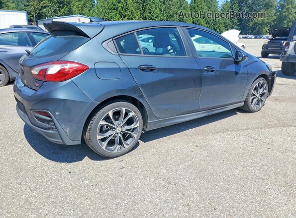 3G1BH6SE1KS573149 2019 CHEVROLET CRUZE Gray Tył prawy
