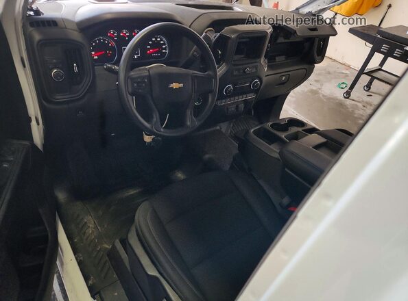 3GCNAAED2SG374368 2025 CHEVROLET SILVERADO White Առջևի վահանակի տեսք