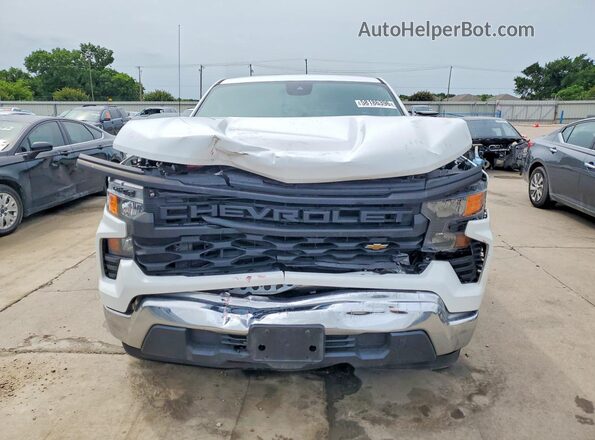 3GCNAAED4PG343923 2023 CHEVROLET SILVERADO White წინა ხედი