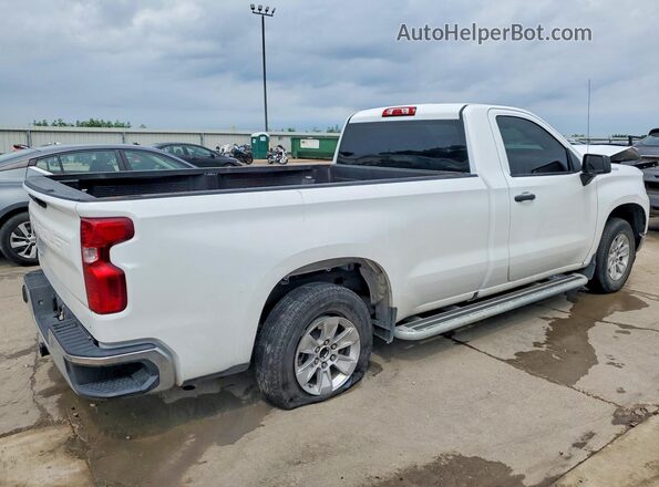 3GCNAAED4PG343923 2023 CHEVROLET SILVERADO White უკანა მარჯვენა