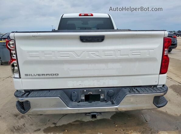 3GCNAAED4PG343923 2023 CHEVROLET SILVERADO White უკანა ხედი