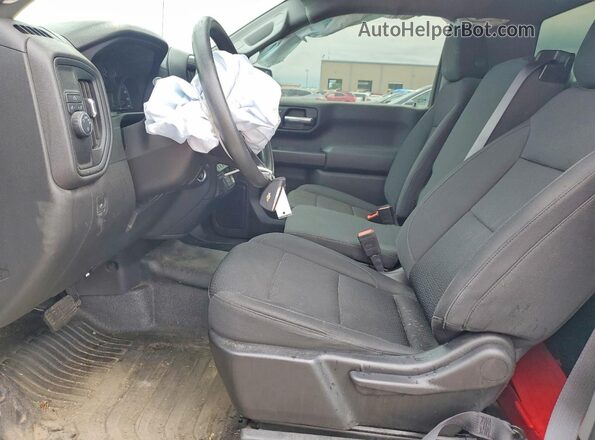 3GCNAAED4PG343923 2023 CHEVROLET SILVERADO White წინა სალონის ხედი