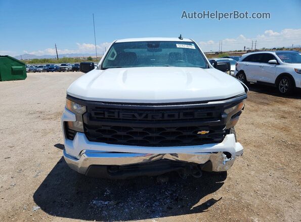 3GCNAAED8RG348531 2024 CHEVROLET SILVERADO White Вид спереду