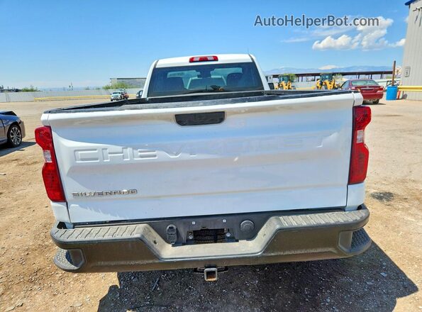 3GCNAAED8RG348531 2024 CHEVROLET SILVERADO White Вид ззаду
