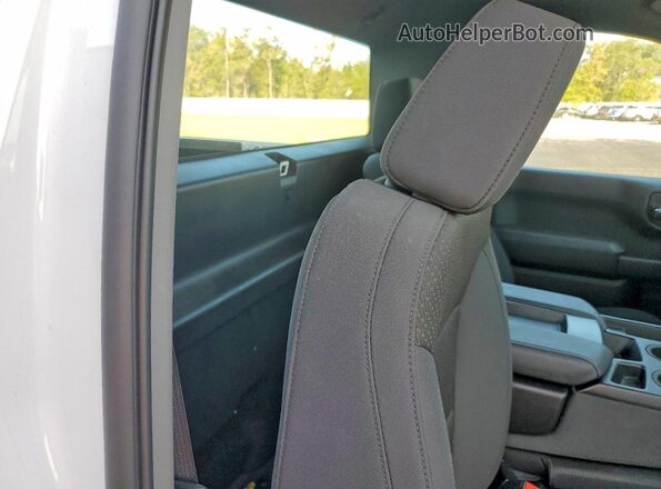 3GCNAAEDXSG391290 2025 CHEVROLET SILVERADO White Вид задніх сидінь