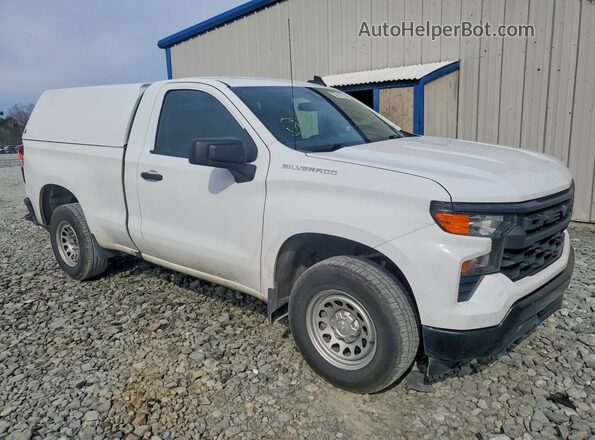3GCNAAEK1PG351069 2023 CHEVROLET SILVERADO White Передня права чверть
