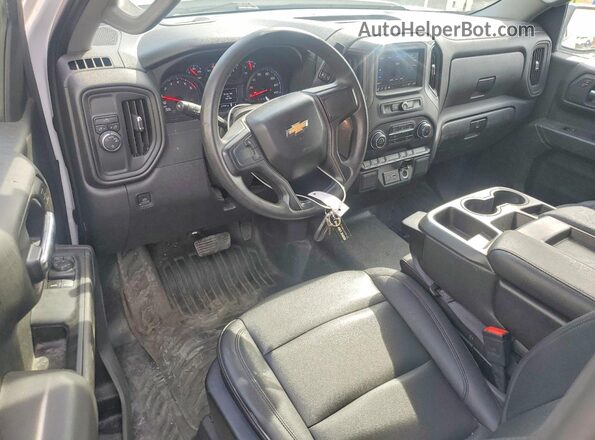 3GCNAAEK1PG351069 2023 CHEVROLET SILVERADO White Вид панелі приладів