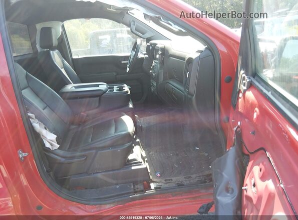 3GCNAAEK2PG102859 2023 CHEVROLET SILVERADO Red Widok wnętrza z przodu