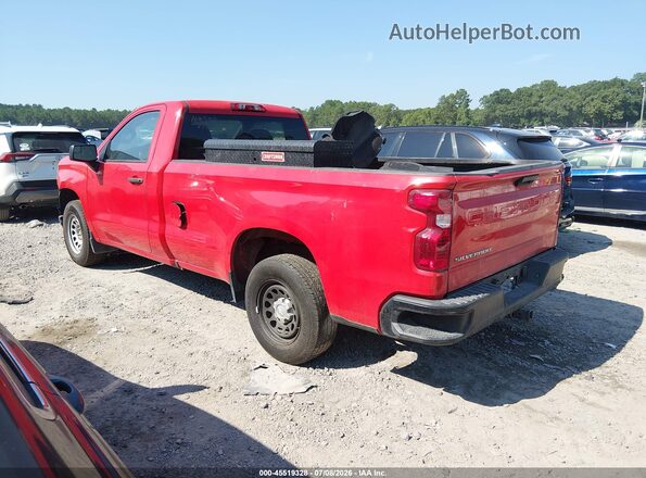 3GCNAAEK2PG102859 2023 CHEVROLET SILVERADO Red Tył lewy