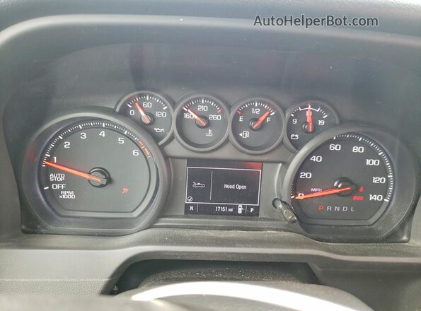 3GCNAAEK2TG233543 2026 CHEVROLET SILVERADO White Widok zestawu wskaźników