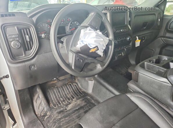 3GCNAAEK4PG359246 2023 CHEVROLET SILVERADO White Առջևի վահանակի տեսք