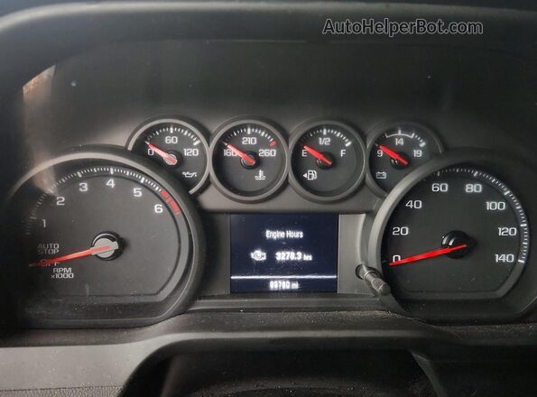 3GCNAAEK4PG359246 2023 CHEVROLET SILVERADO White Սարքավորումների վահանակի տեսք