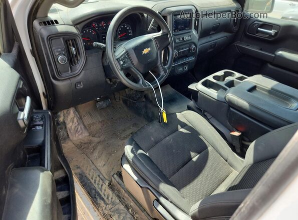 3GCNAAEK5RG258932 2024 CHEVROLET SILVERADO White Vista del salpicadero