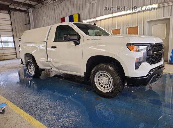 3GCNAAEK6TG225350 2026 CHEVROLET SILVERADO White Вид наклейки з VIN-кодом