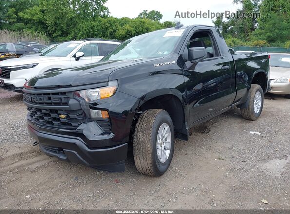 3GCNAAEK7TG194433 2026 CHEVROLET SILVERADO Black Vista tres cuartos delantera izquierda