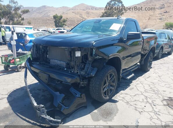 3GCNAAEK8TG101208 2026 CHEVROLET SILVERADO Black წინა მარცხენა ხედი სამი მეოთხედიდან