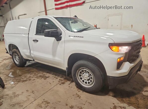 3GCNAAEKXPG360322 2023 CHEVROLET SILVERADO White Front right