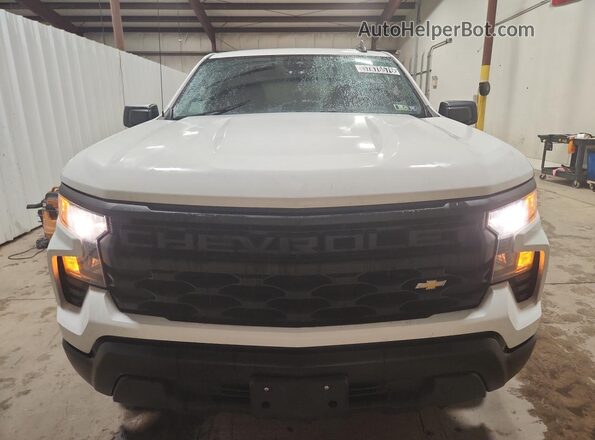 3GCNAAEKXPG360322 2023 CHEVROLET SILVERADO White VIN sticker view